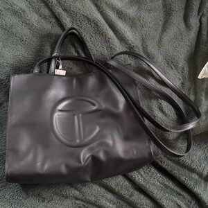 Telfar Medium Shopping Bag - Black